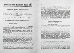 23 Febbraio 1896 - Assemblea Generale Associazione 2 23 Febbraio 1896 - Assemblea Generale Associazione