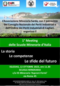 1° Meeting delle Scuole Minerarie d'Italia Rev02102